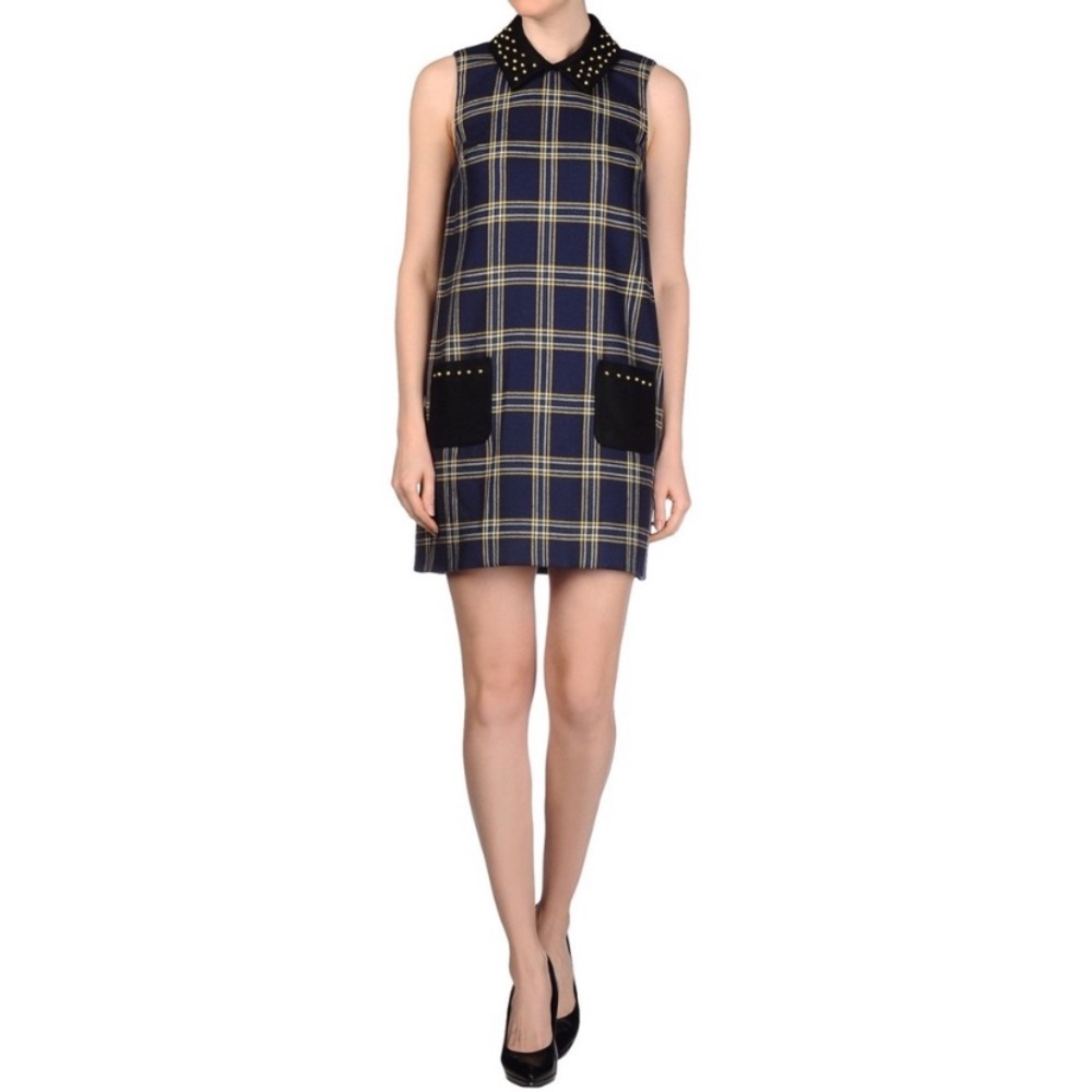 Juicy Couture plaid Tartan Eton dress size 4